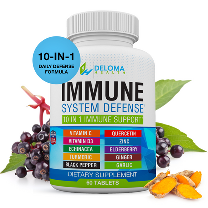 10 in 1 Immune System Defense and Support Supplement