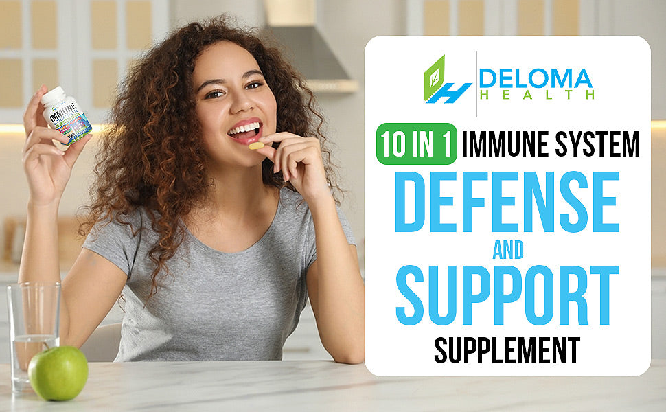Deloma Health - Immune System Support and Defense Supplement